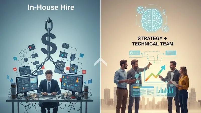 RevOps as a Service vs. Hiring In-House: A Cost-Benefit Analysis